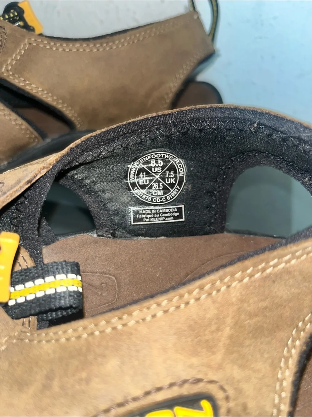 Keen newport leather